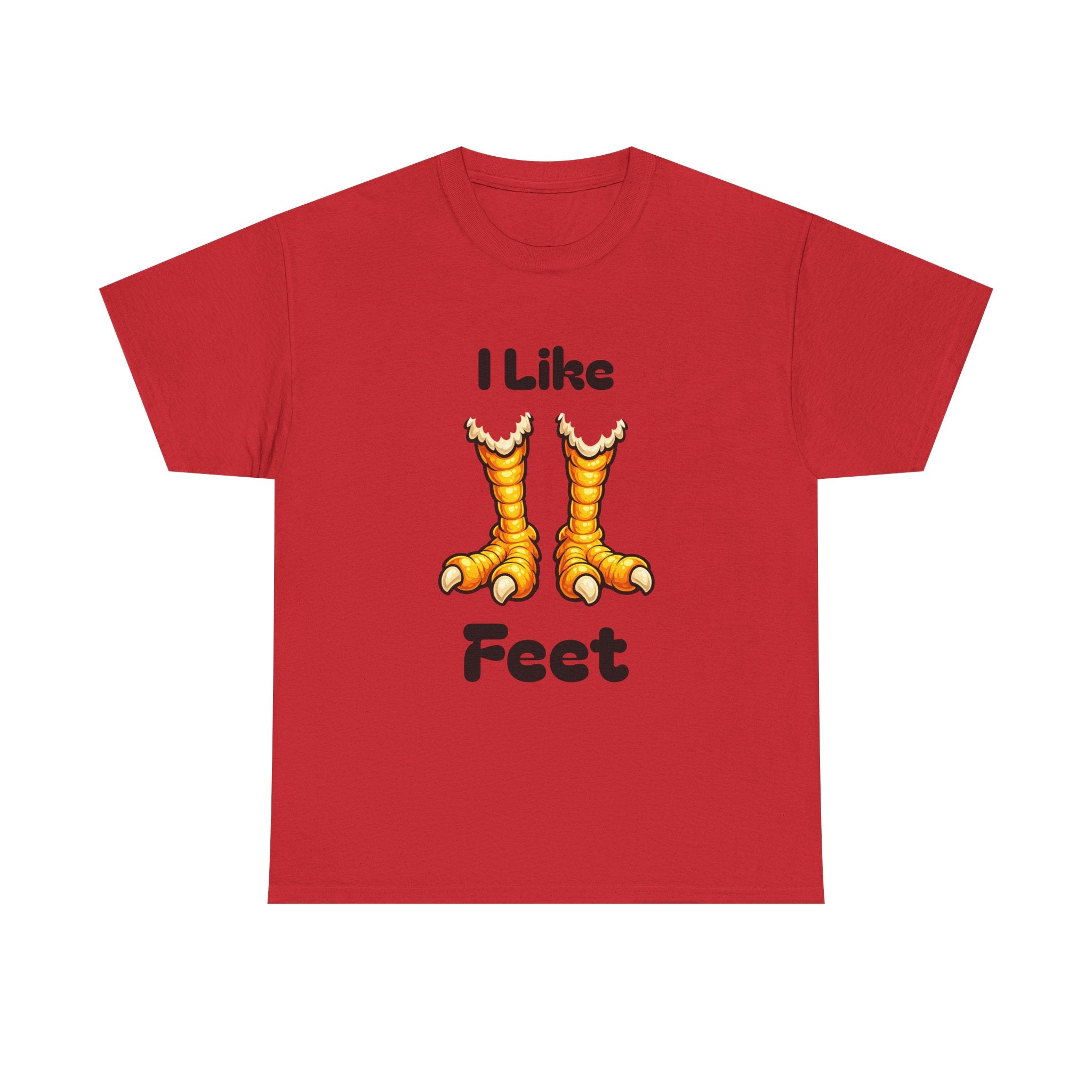 Chicken Feet T-Shirt — "I Like Feet" Funny Poultry Lover Tee