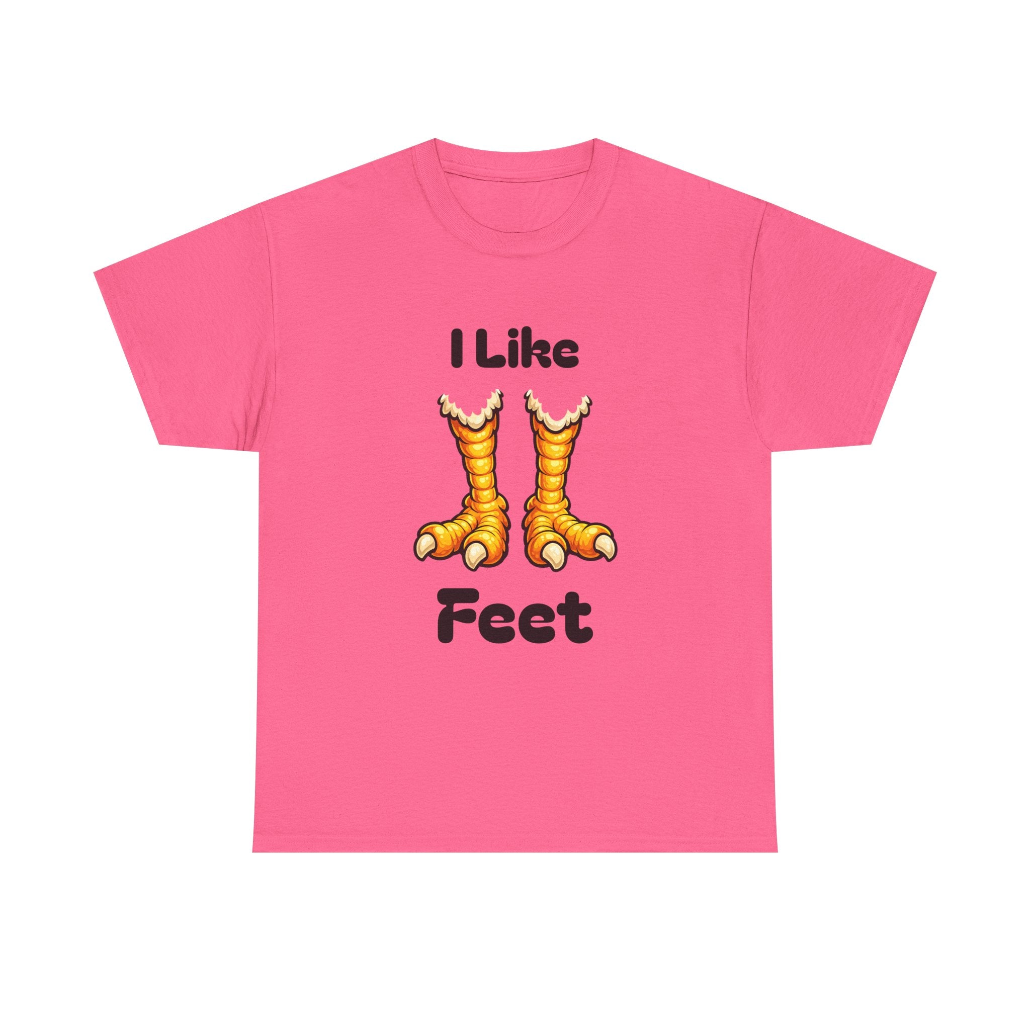 Chicken Feet T-Shirt — "I Like Feet" Funny Poultry Lover Tee
