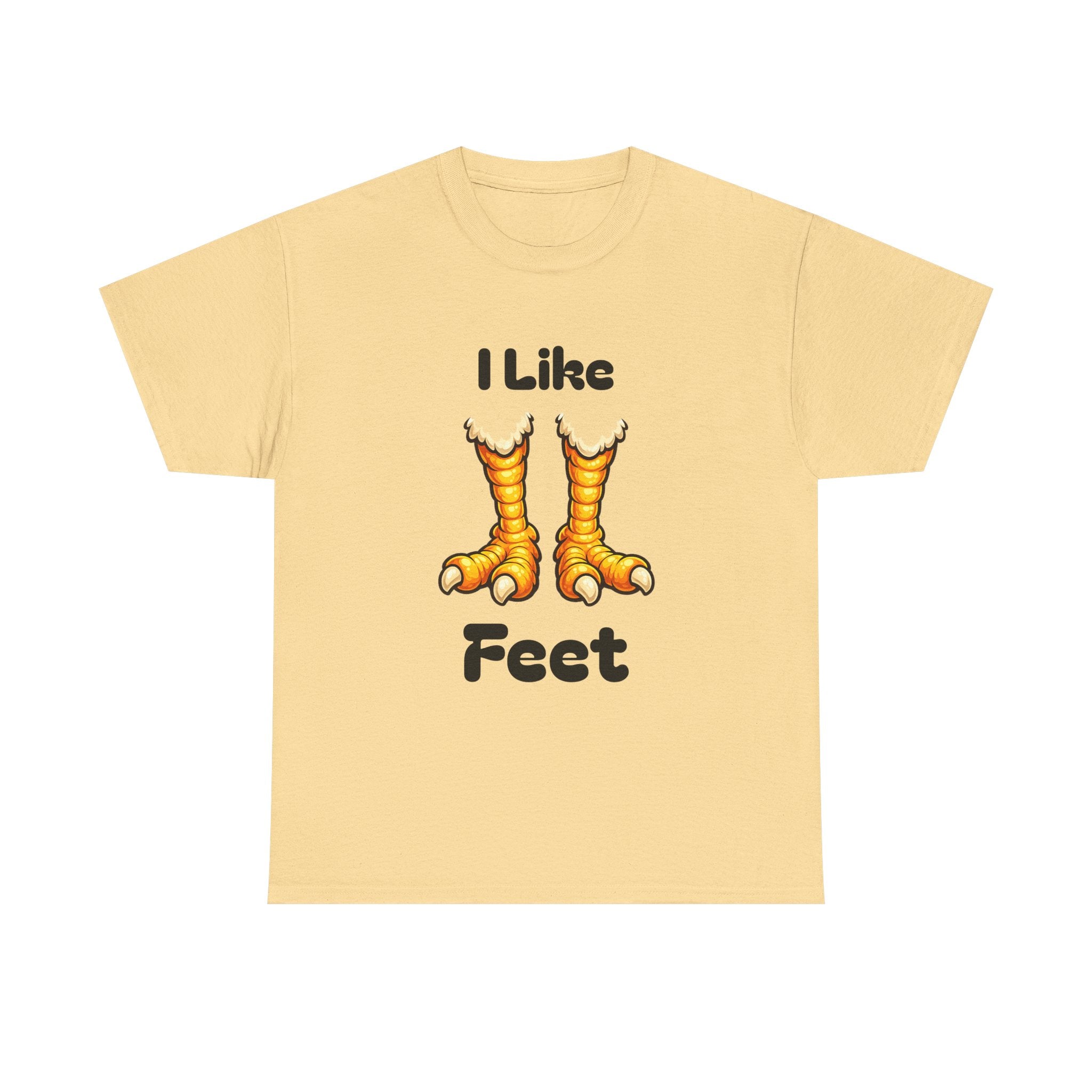 Chicken Feet T-Shirt — "I Like Feet" Funny Poultry Lover Tee