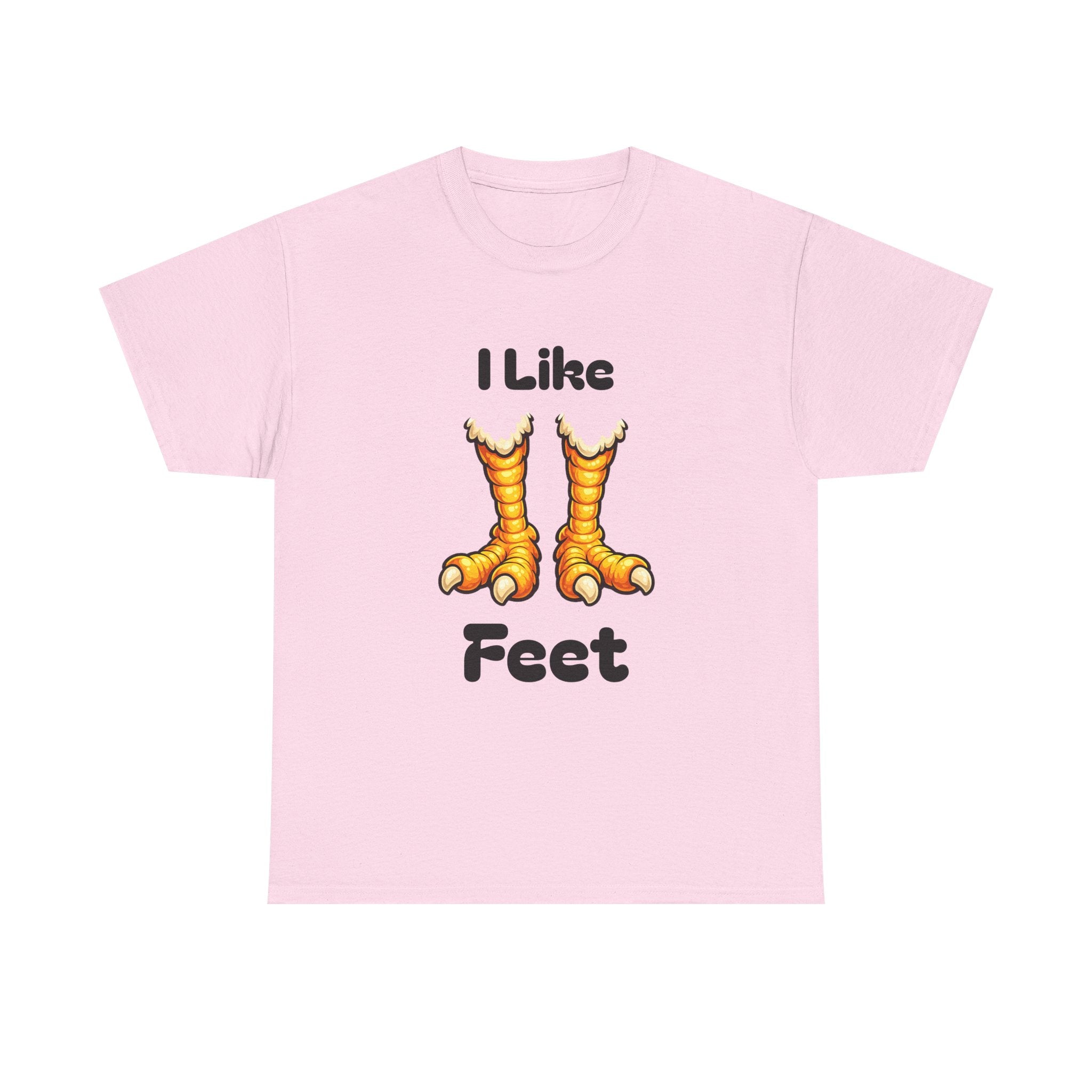 Chicken Feet T-Shirt — "I Like Feet" Funny Poultry Lover Tee