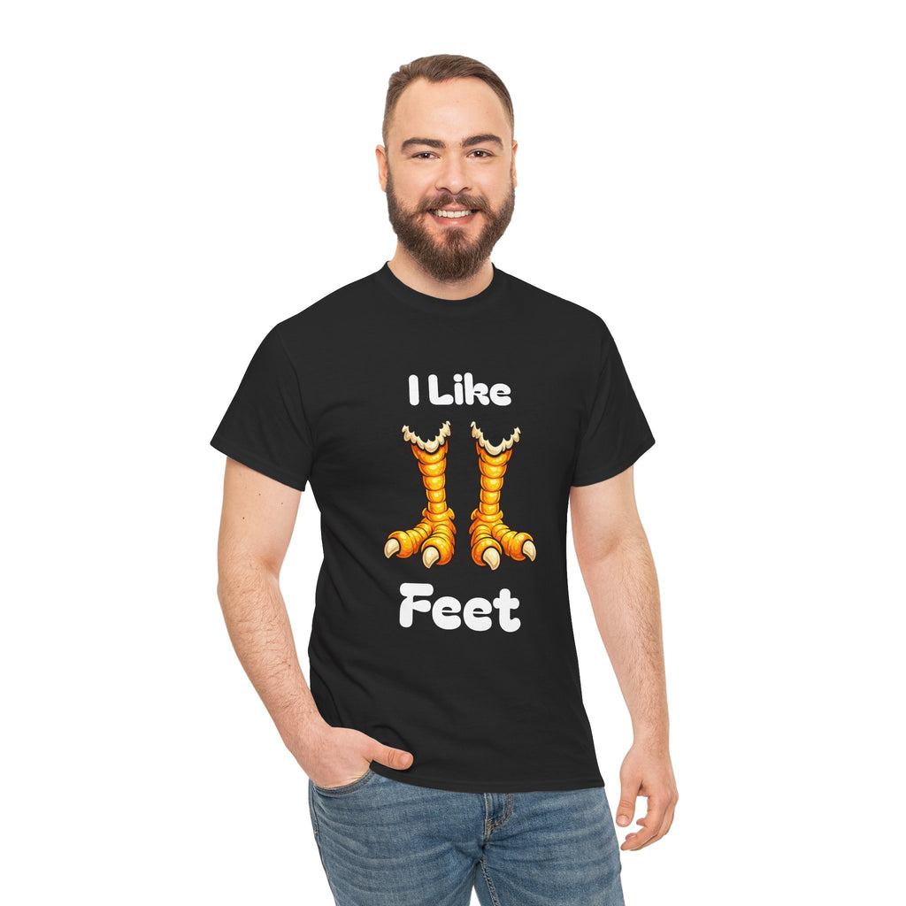 Chicken Feet T-Shirt — "I Like Feet" Funny Poultry Lover Tee