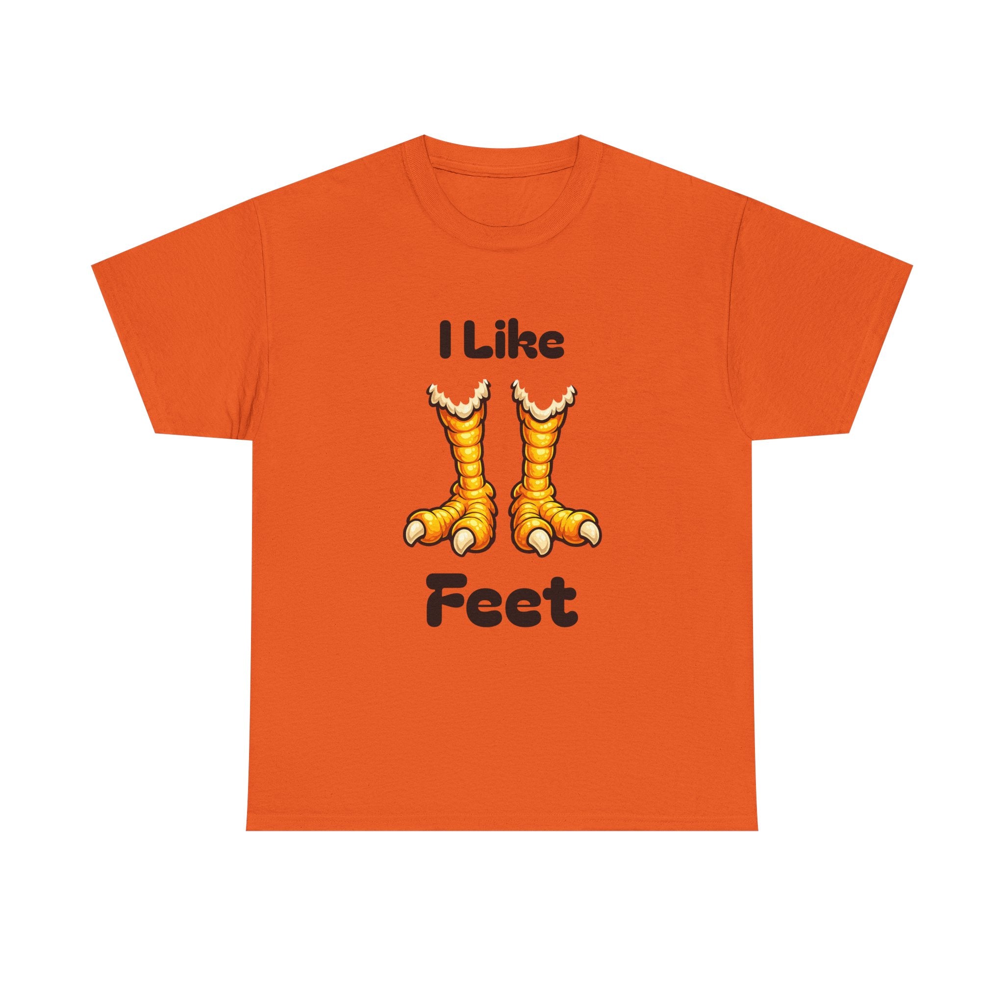 Chicken Feet T-Shirt — "I Like Feet" Funny Poultry Lover Tee